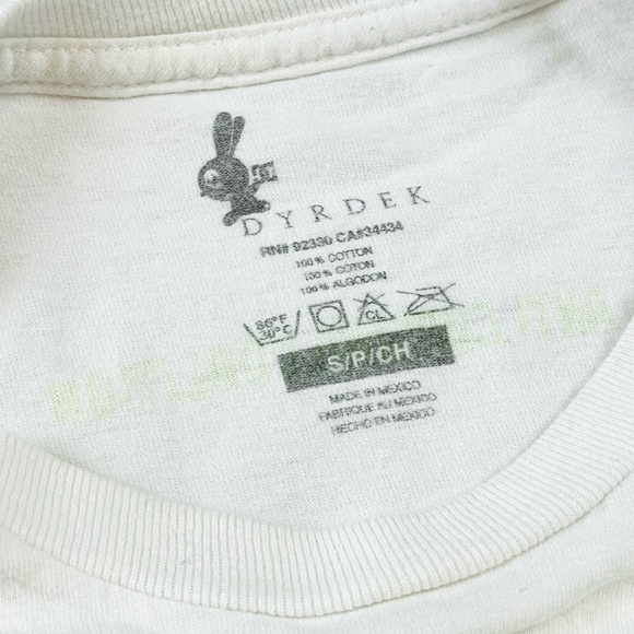 DC • Dyrdek White Anti-Cursing Coalition Short Sleeve Graphic Tee - Picture 9 of 11